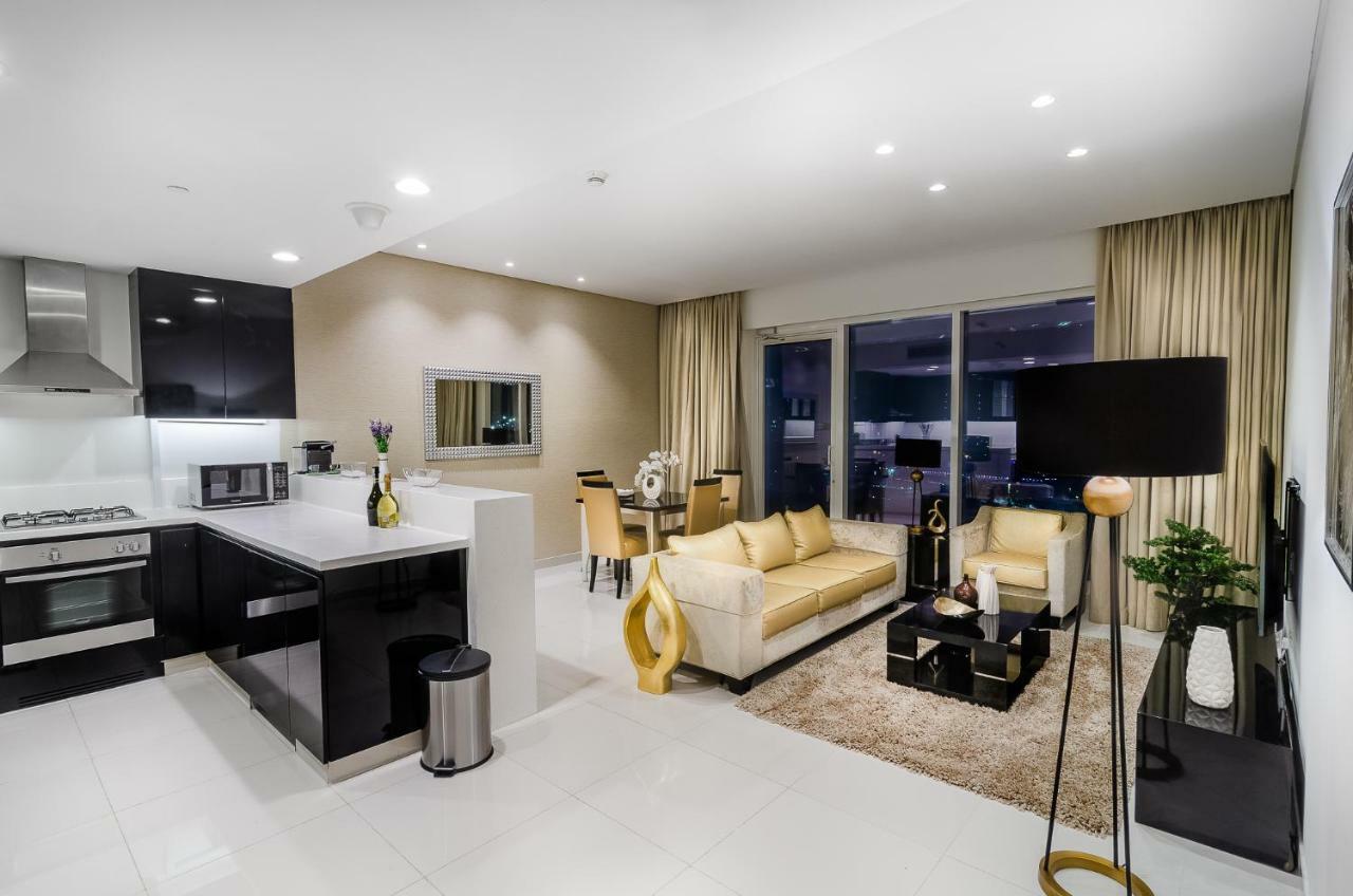 Waterfront Downtown- Damac Maison Canal View Dubái Exterior foto