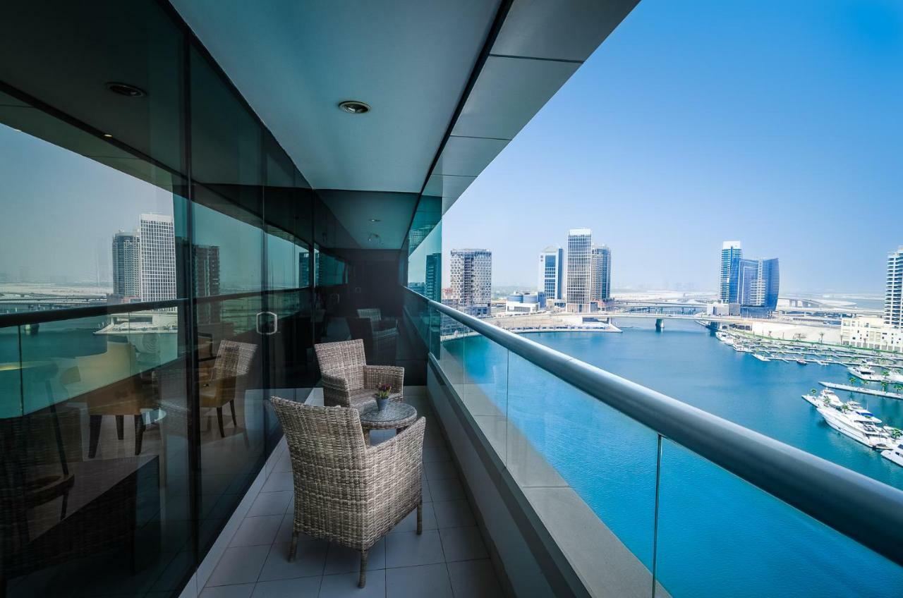 Waterfront Downtown- Damac Maison Canal View Dubái Exterior foto